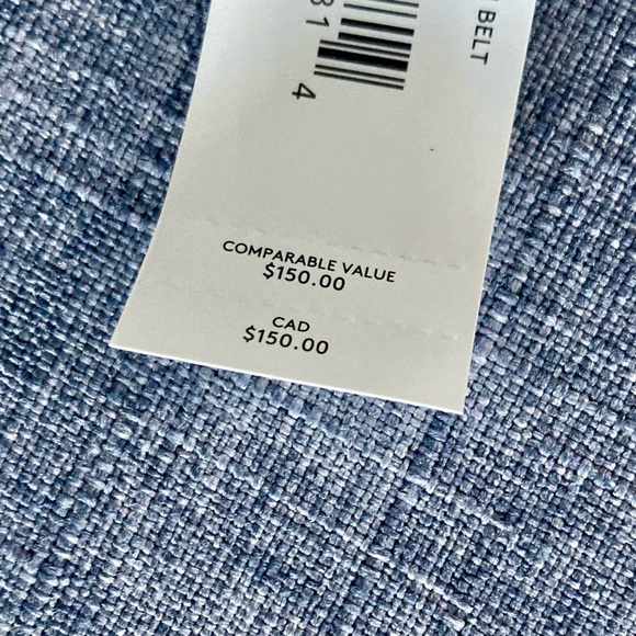 Coach Harness Buckle Cut To Size Reversible Belt - Picture 5 of 6